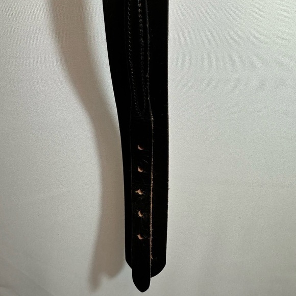 Womens 100% Genuine Leather Belt 30 Western Cowgirl Rodeo Retro Black Buckle main image 7